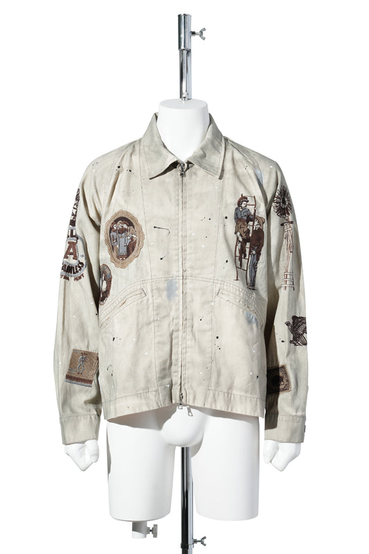 WESTERN ZIP JACKET / SMOKE GREY