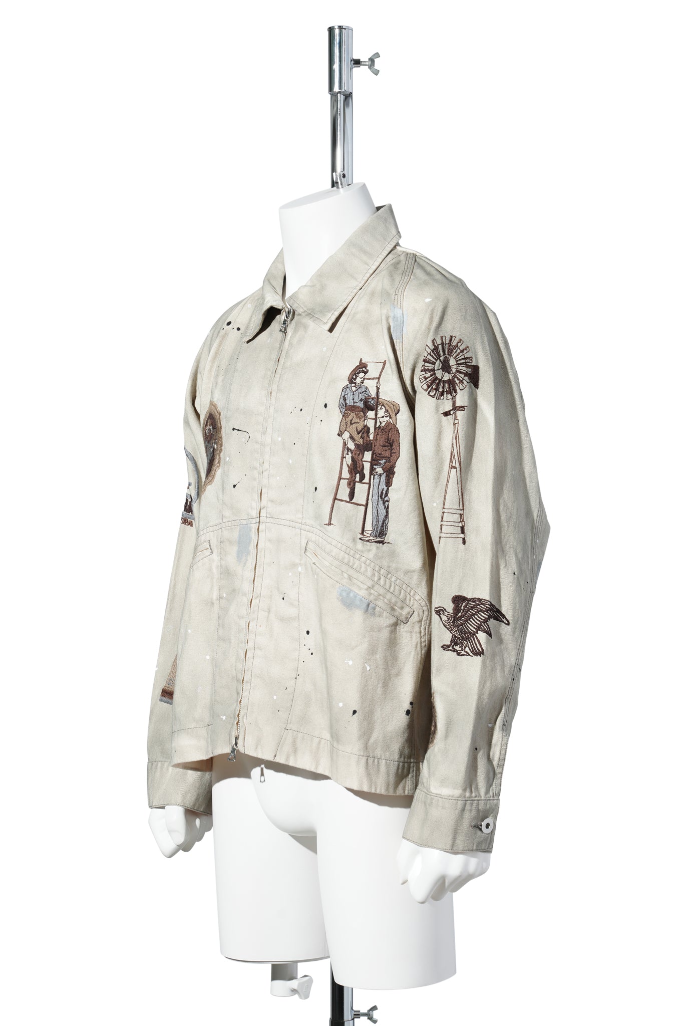 WESTERN ZIP JACKET / SMOKE GREY