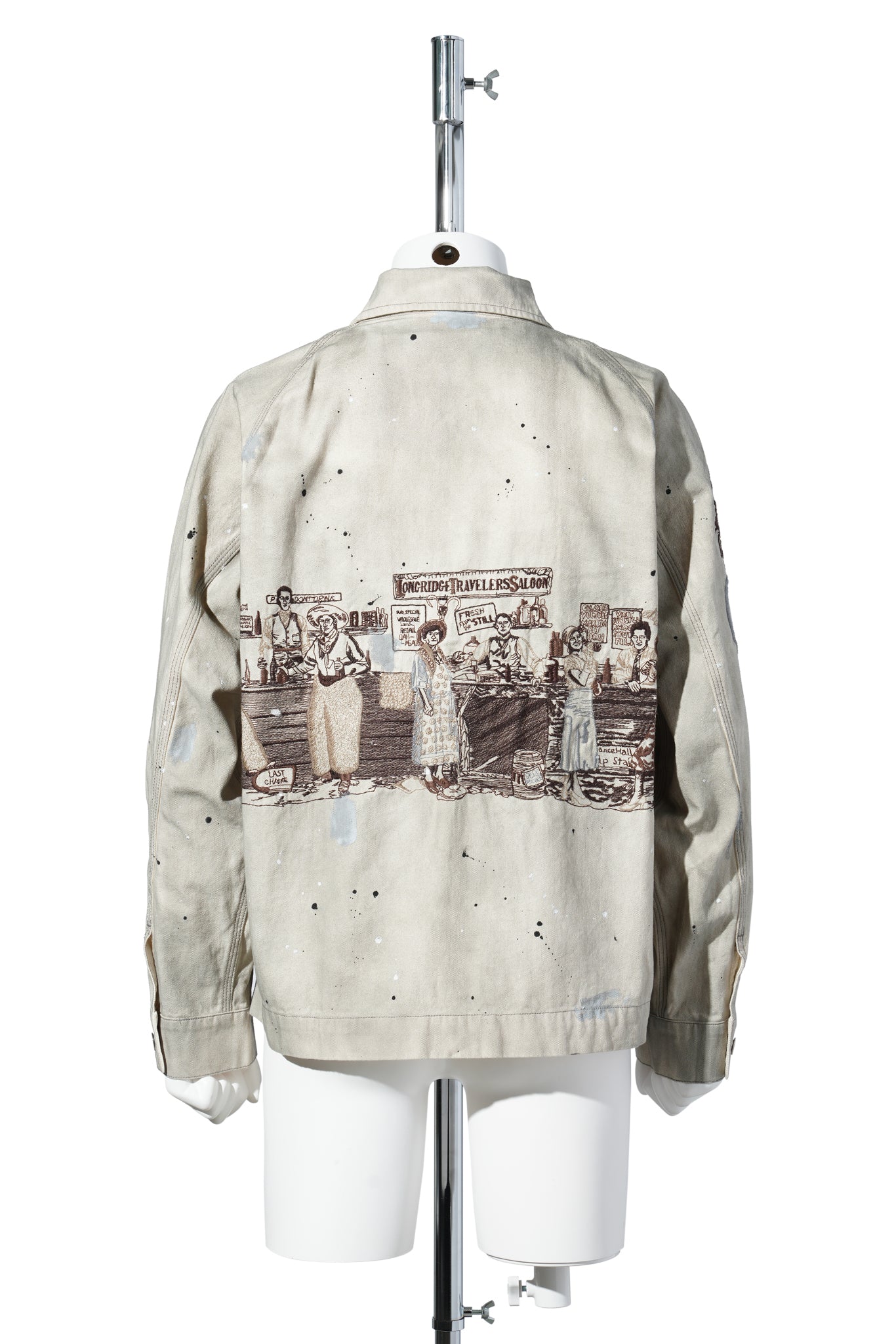 WESTERN ZIP JACKET / SMOKE GREY