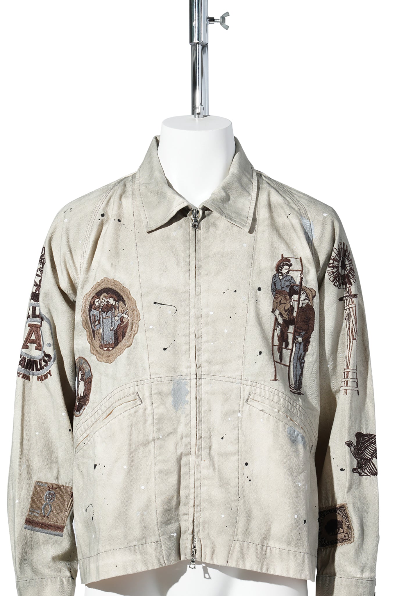 WESTERN ZIP JACKET / SMOKE GREY