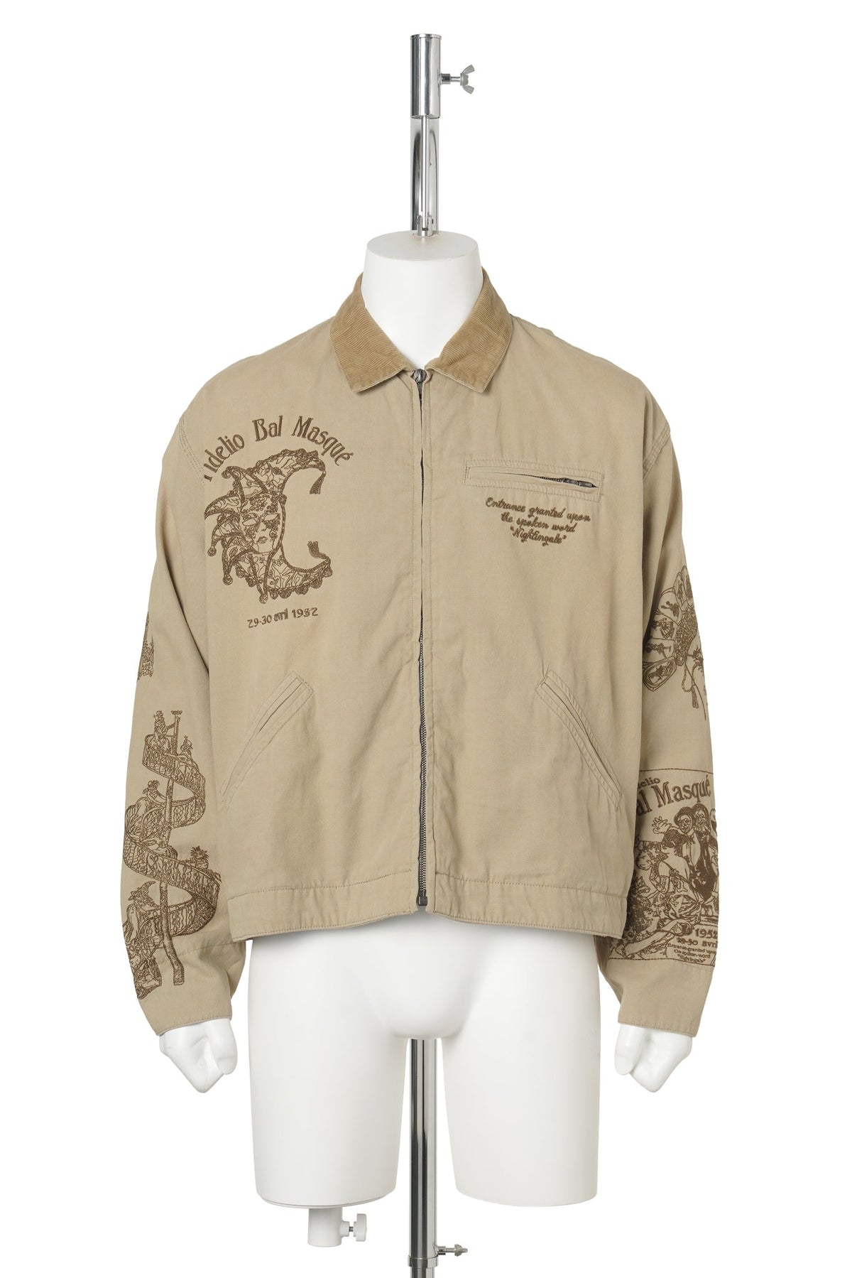 BALLROOM WORK JACKET / SLATE KHAKI