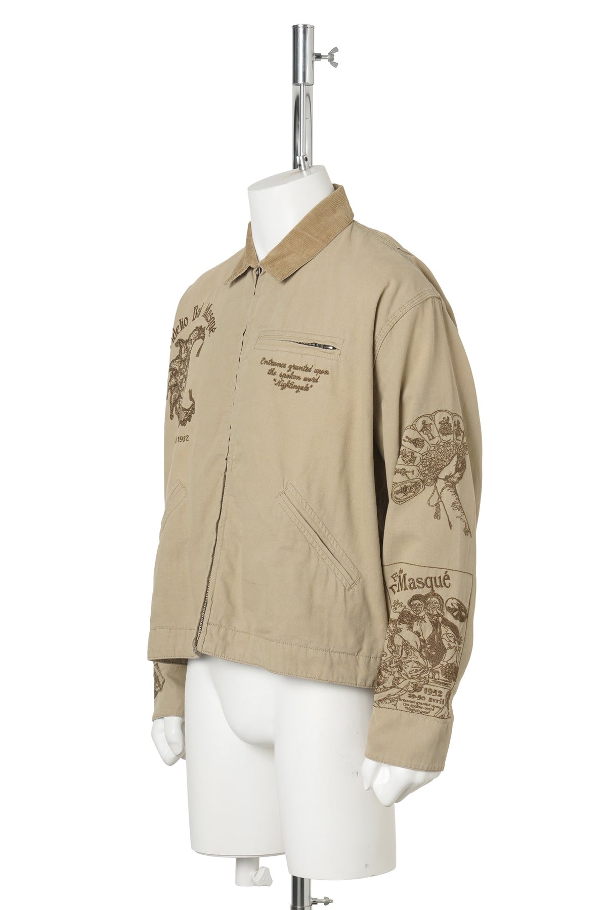 BALLROOM WORK JACKET / SLATE KHAKI
