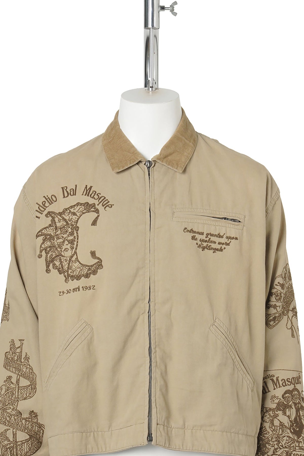 BALLROOM WORK JACKET / SLATE KHAKI