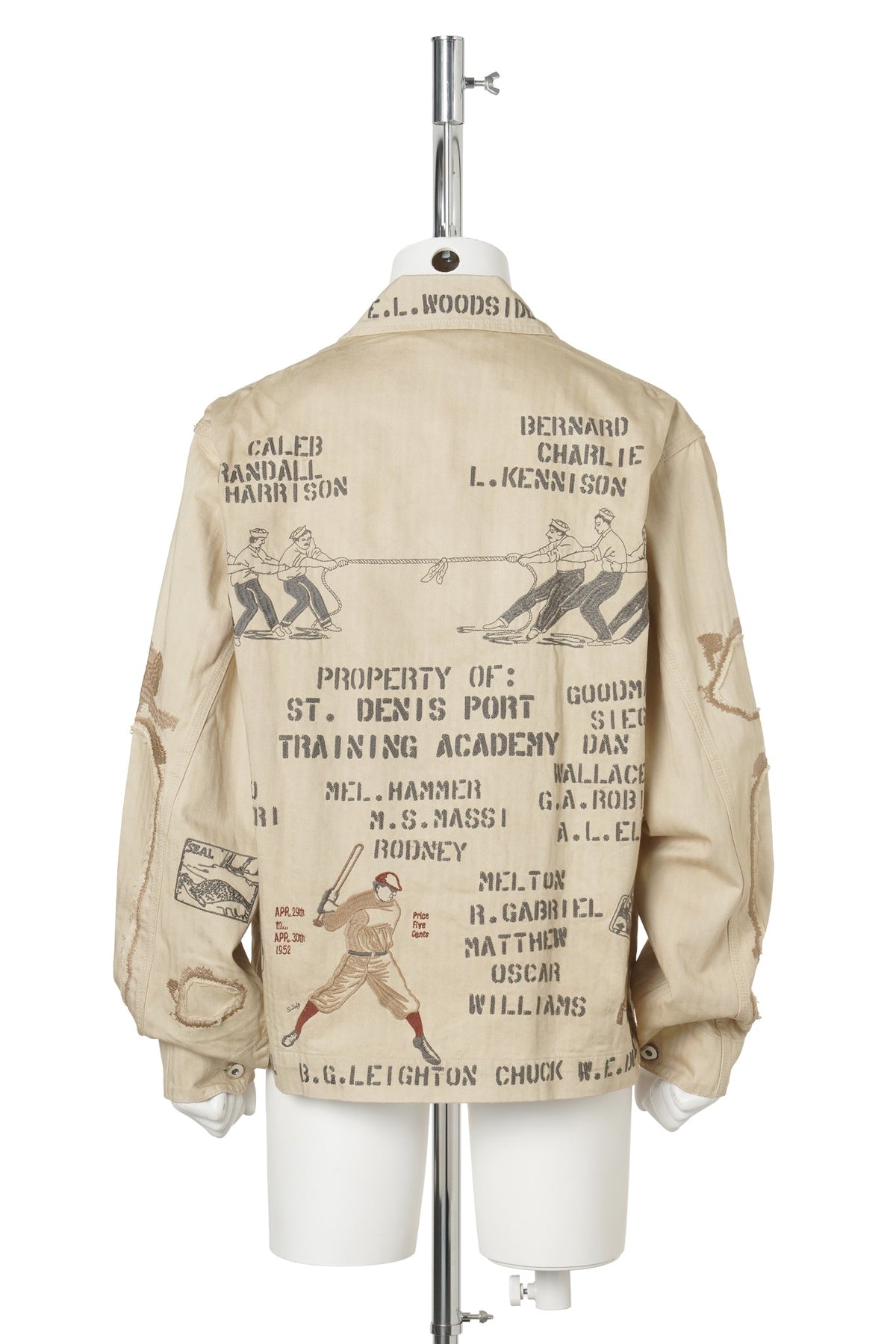 DUFFLE CHORE JACKET / FADED BEIGE