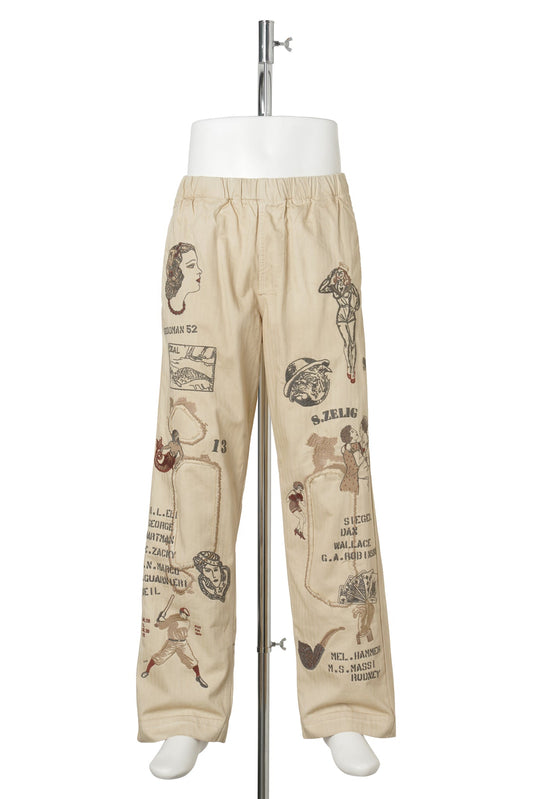DUFFLE PANT / FADED BEIGE