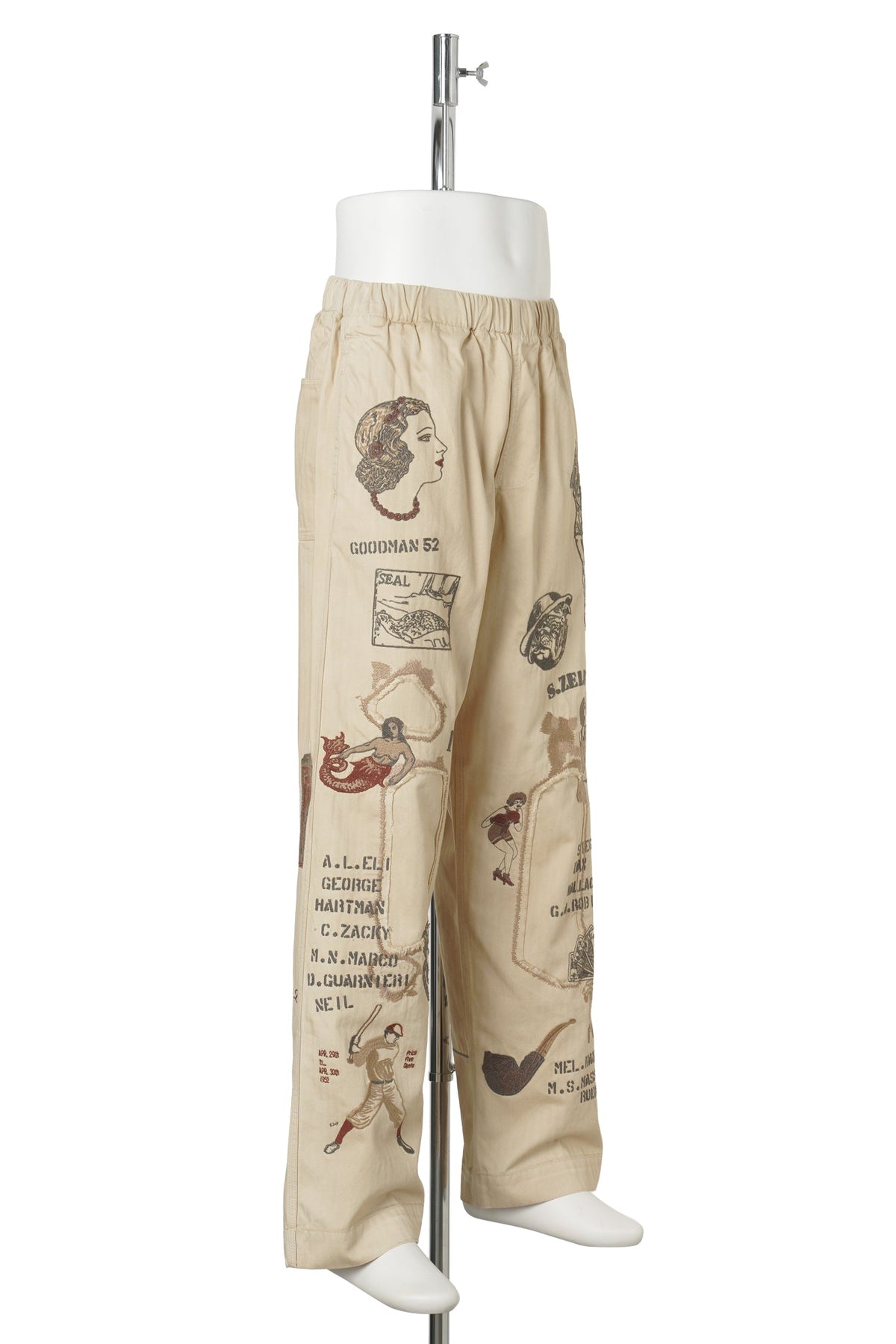 DUFFLE PANT / FADED BEIGE