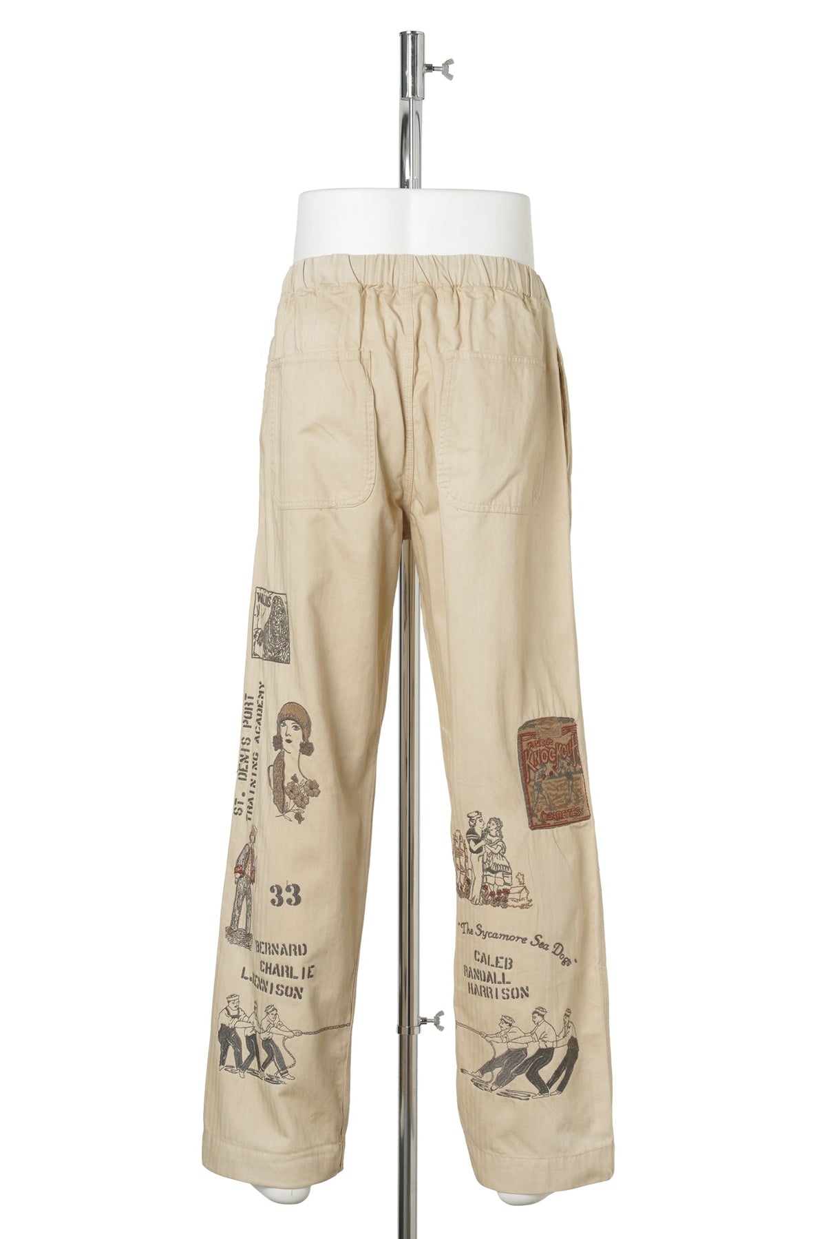 DUFFLE PANT / FADED BEIGE