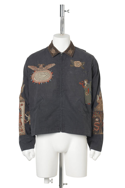 FOLK WORK JACKET / VINTAGE CHARCOAL
