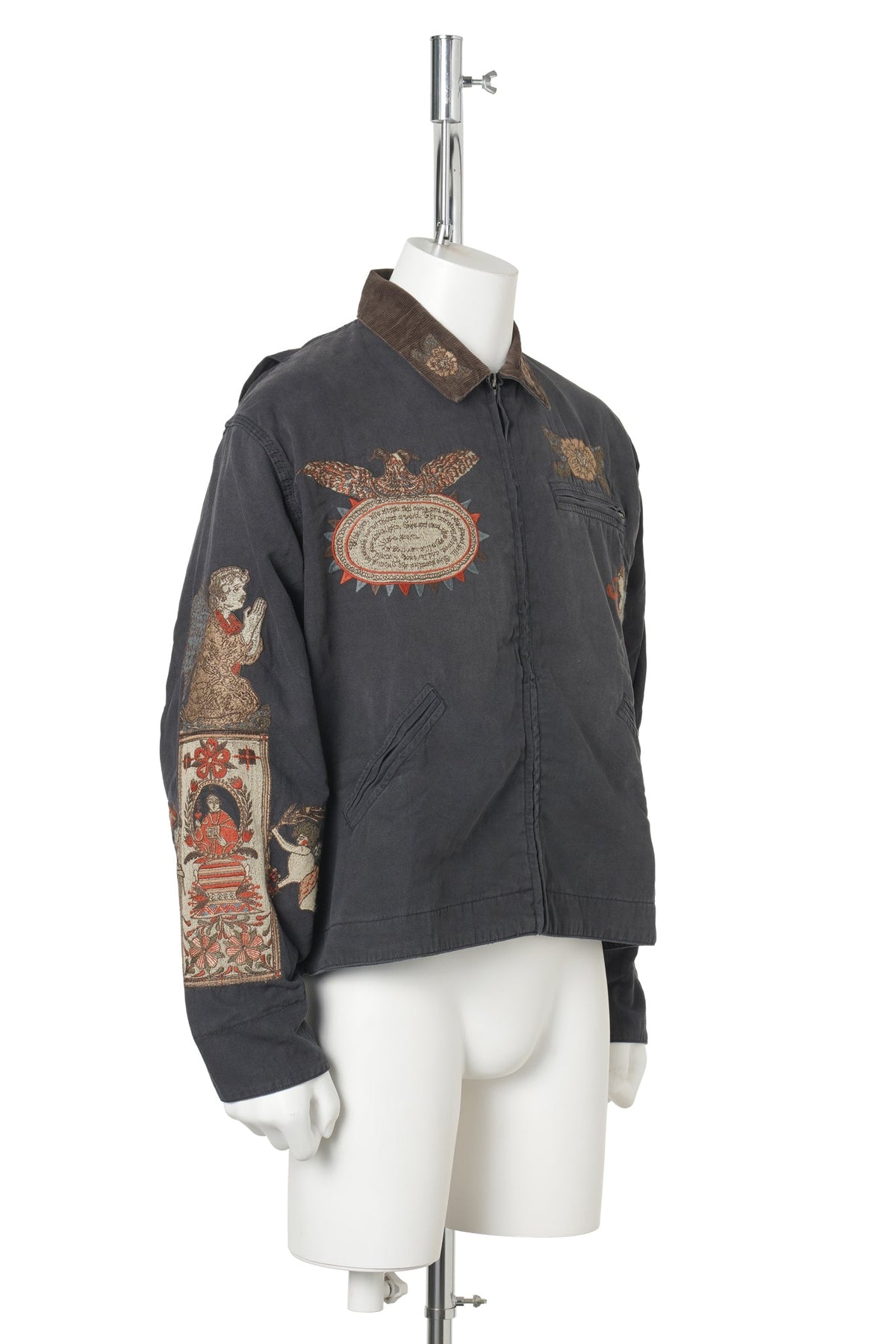 FOLK WORK JACKET / VINTAGE CHARCOAL