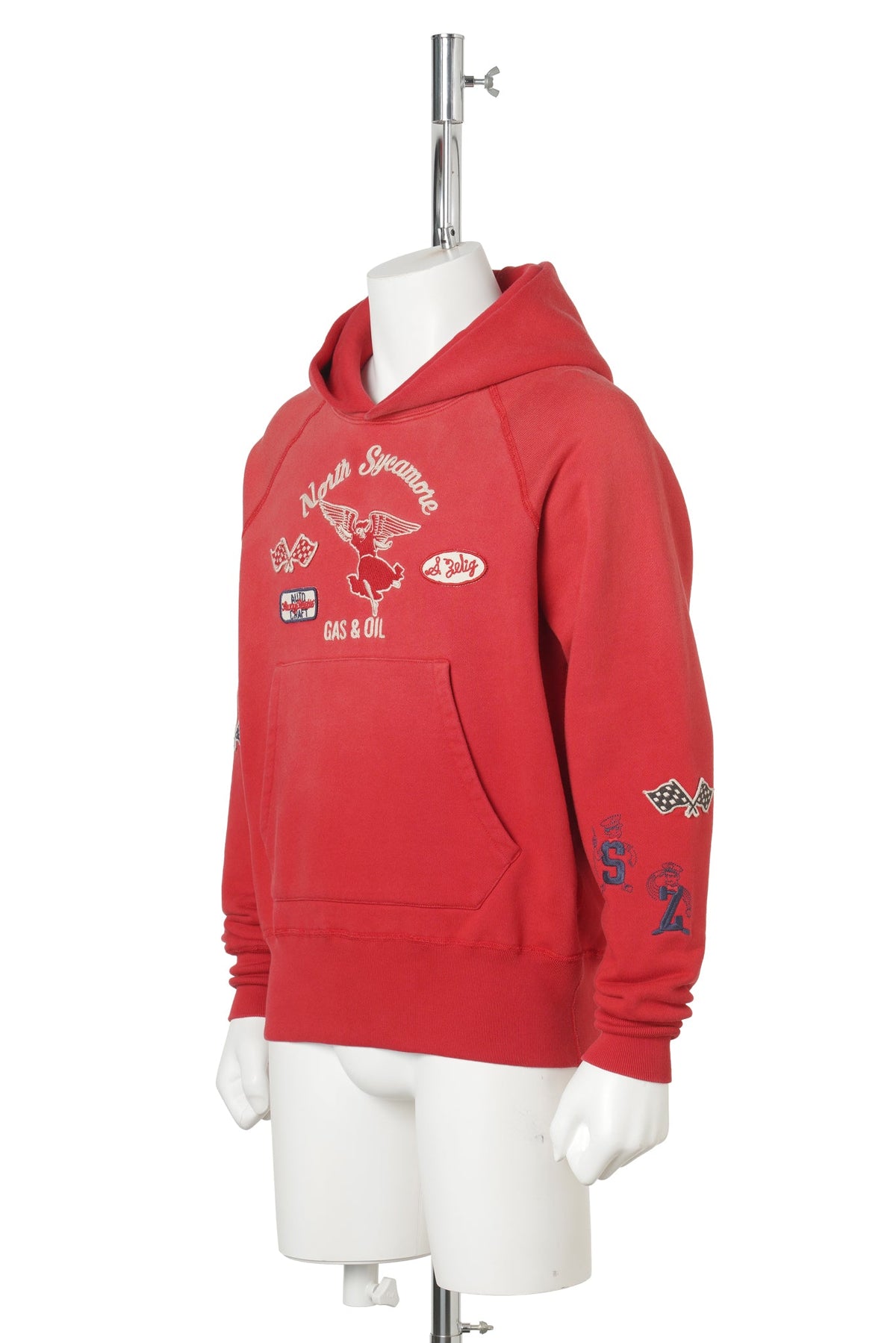 SERVICE HOODIE / VINTAGE RED