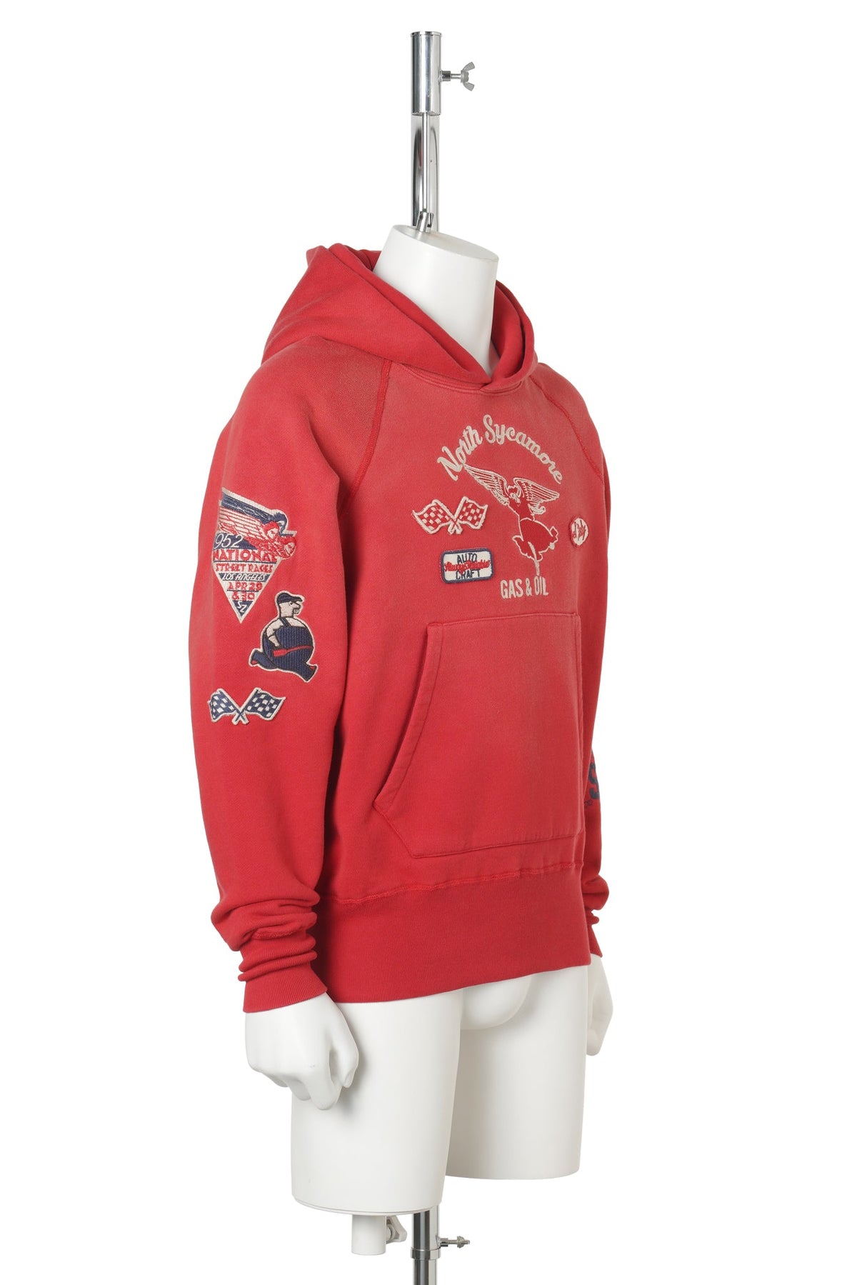 SERVICE HOODIE / VINTAGE RED