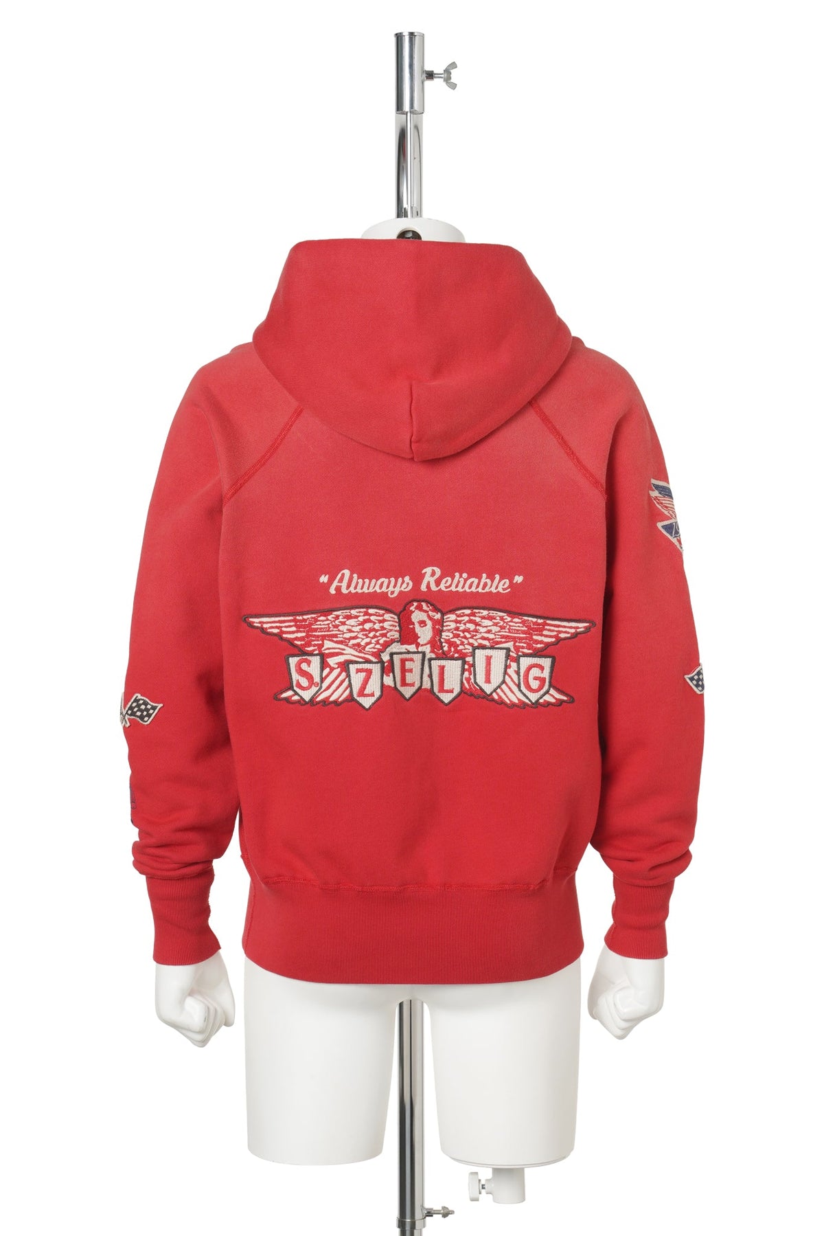 SERVICE HOODIE / VINTAGE RED
