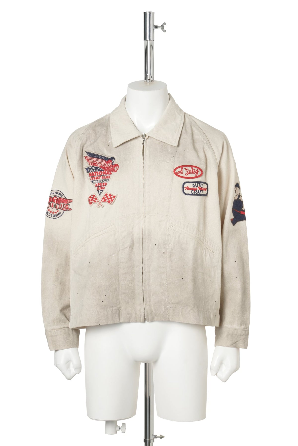 SERVICE ZIP JACKET / AGED NATURAL