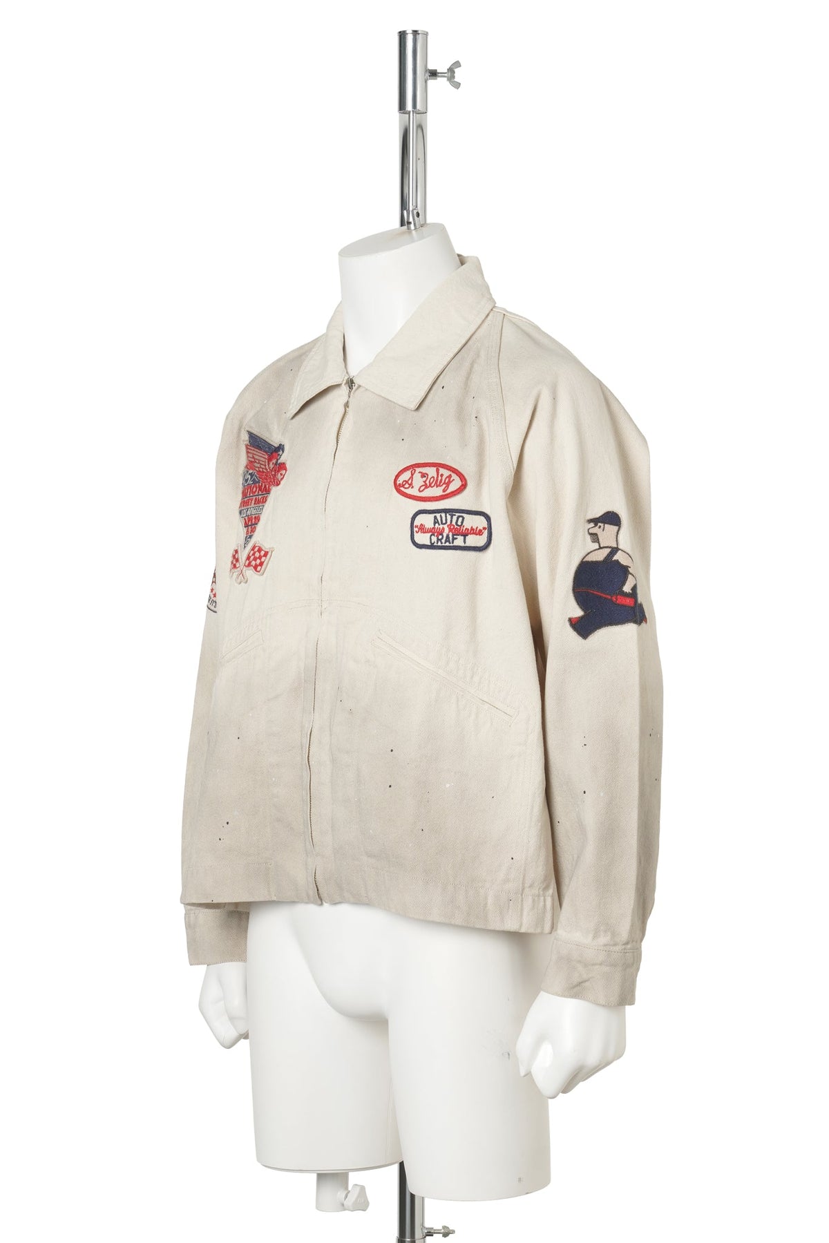 SERVICE ZIP JACKET / AGED NATURAL