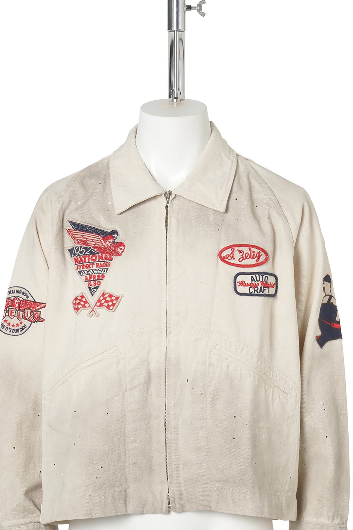 SERVICE ZIP JACKET / AGED NATURAL