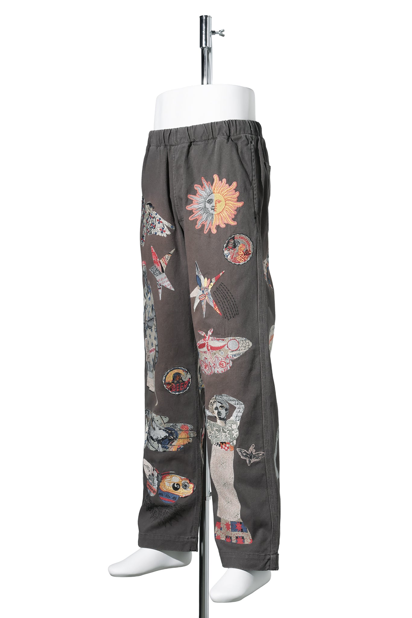 COLLAGE PANT / DARK TAUPE