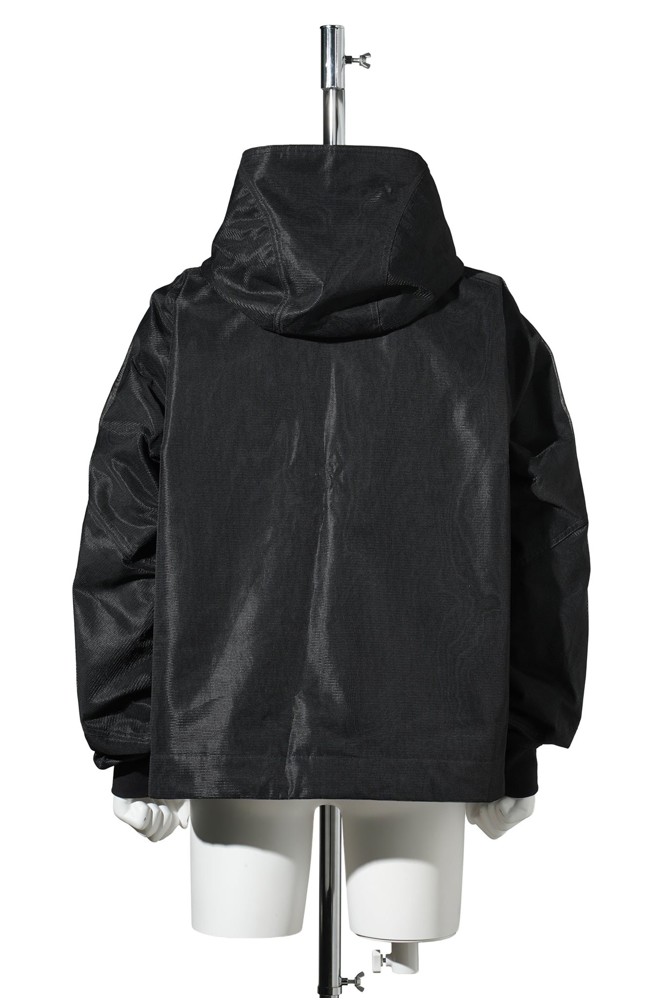 3D PRINTED HELICAL ARM LIGHT JACKET / ZET BLACK 3D PRINTED