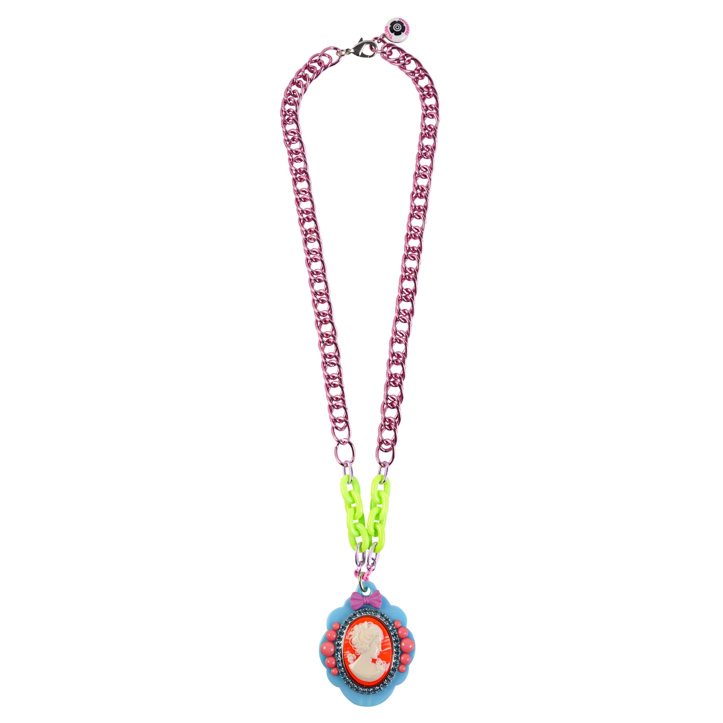 CANDY SEETHER NECKLACE / MULTI BLUE