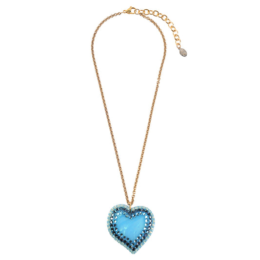 SECRET CRUSH NECKLACE / BLUE