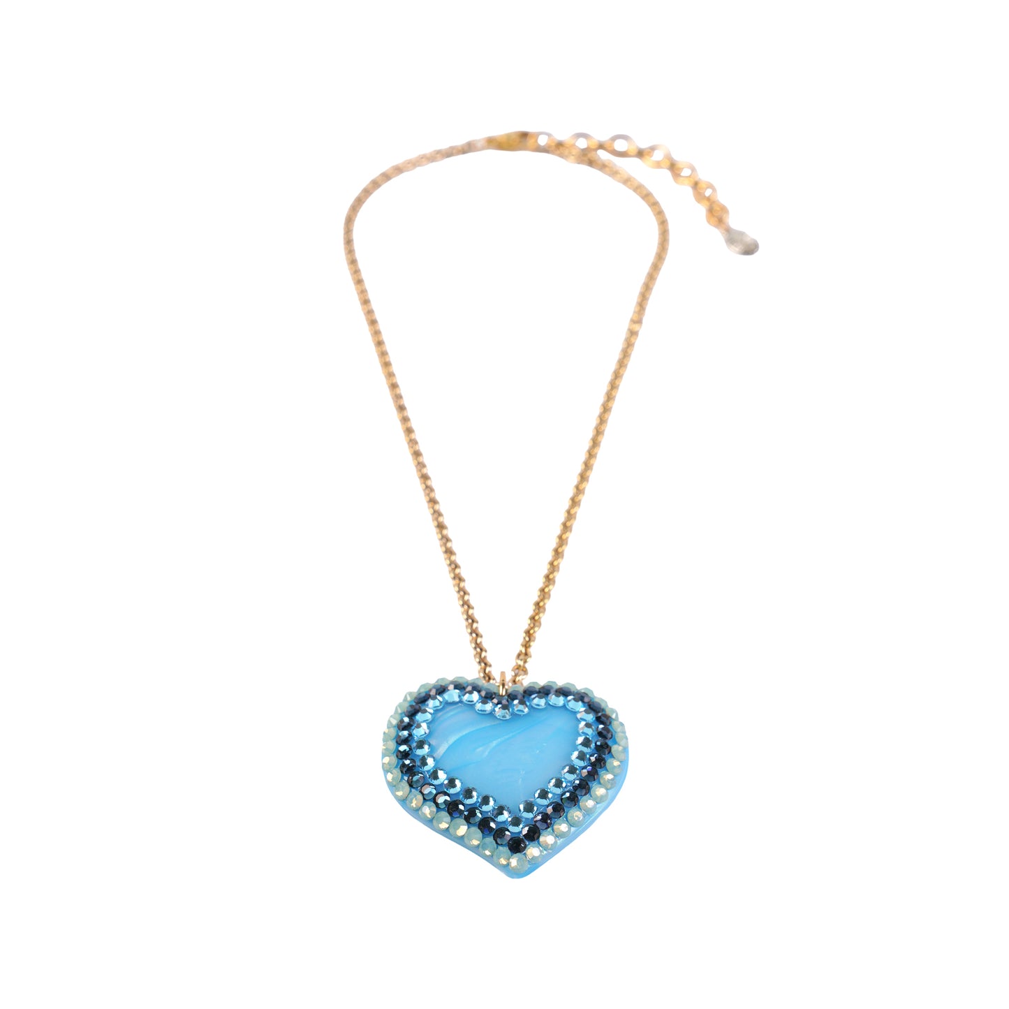 SECRET CRUSH NECKLACE / BLUE
