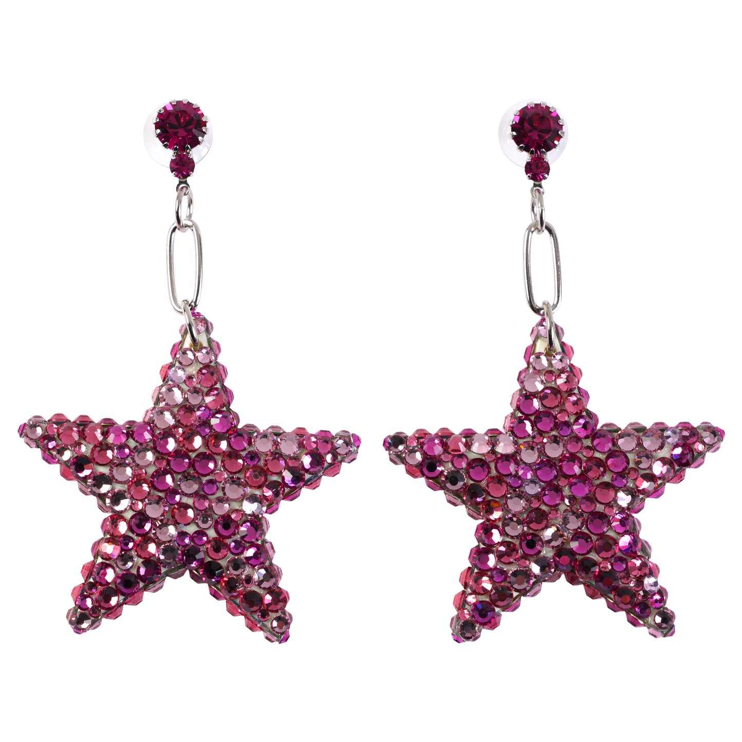 STARSHINE EARRINGS / PINK
