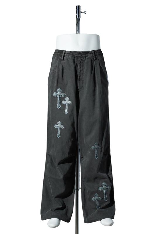 3D CROSS PARACHUTE PT / BLACK