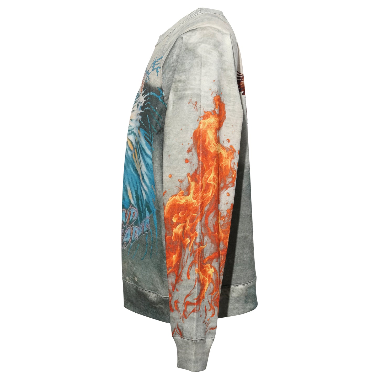 FIRE HAWK RAGLAN SWEAT / HAWK