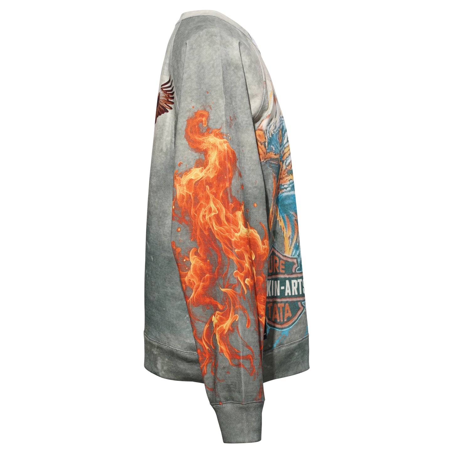 FIRE HAWK RAGLAN SWEAT / HAWK