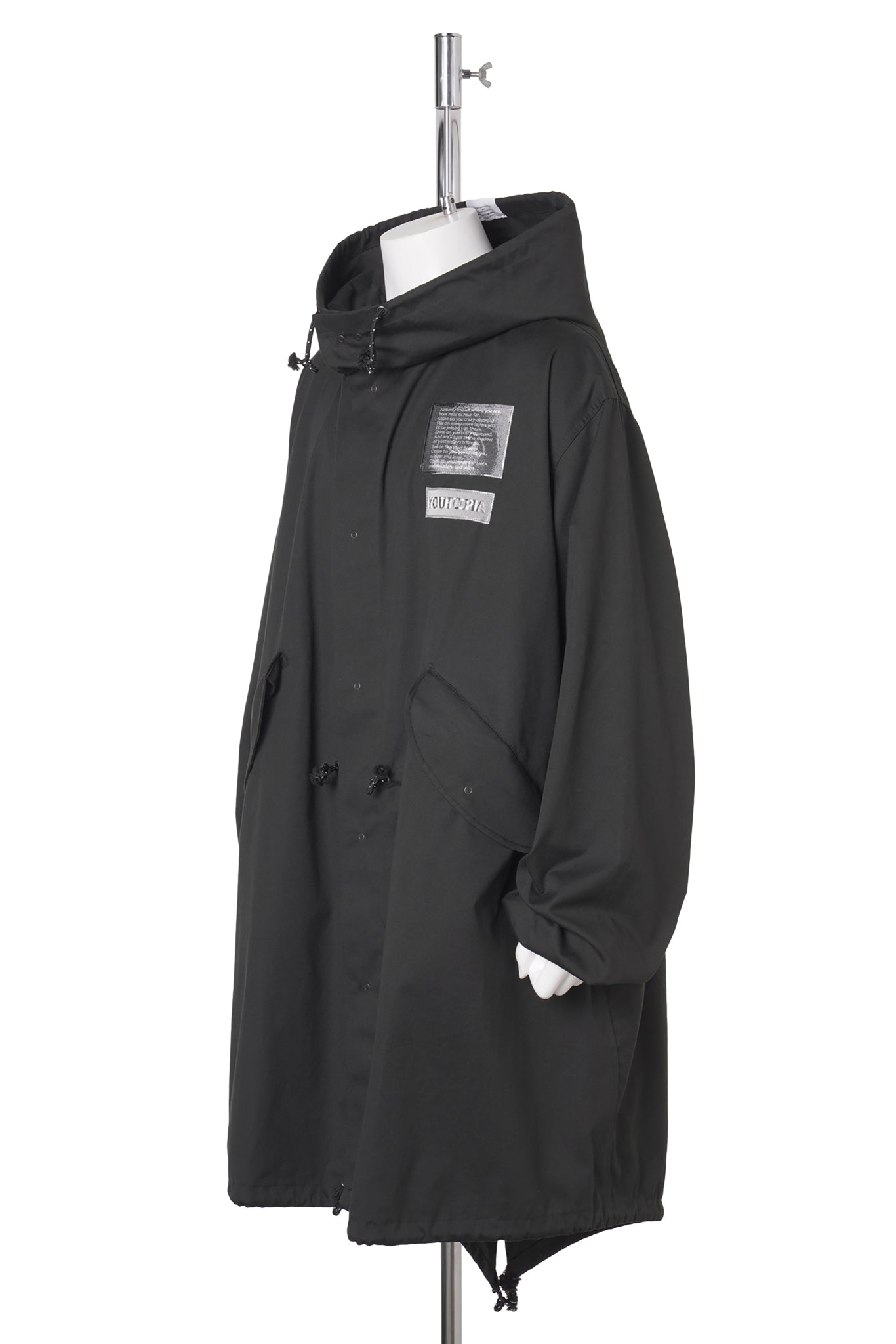 LENTICULAR MODS COAT / BLACK