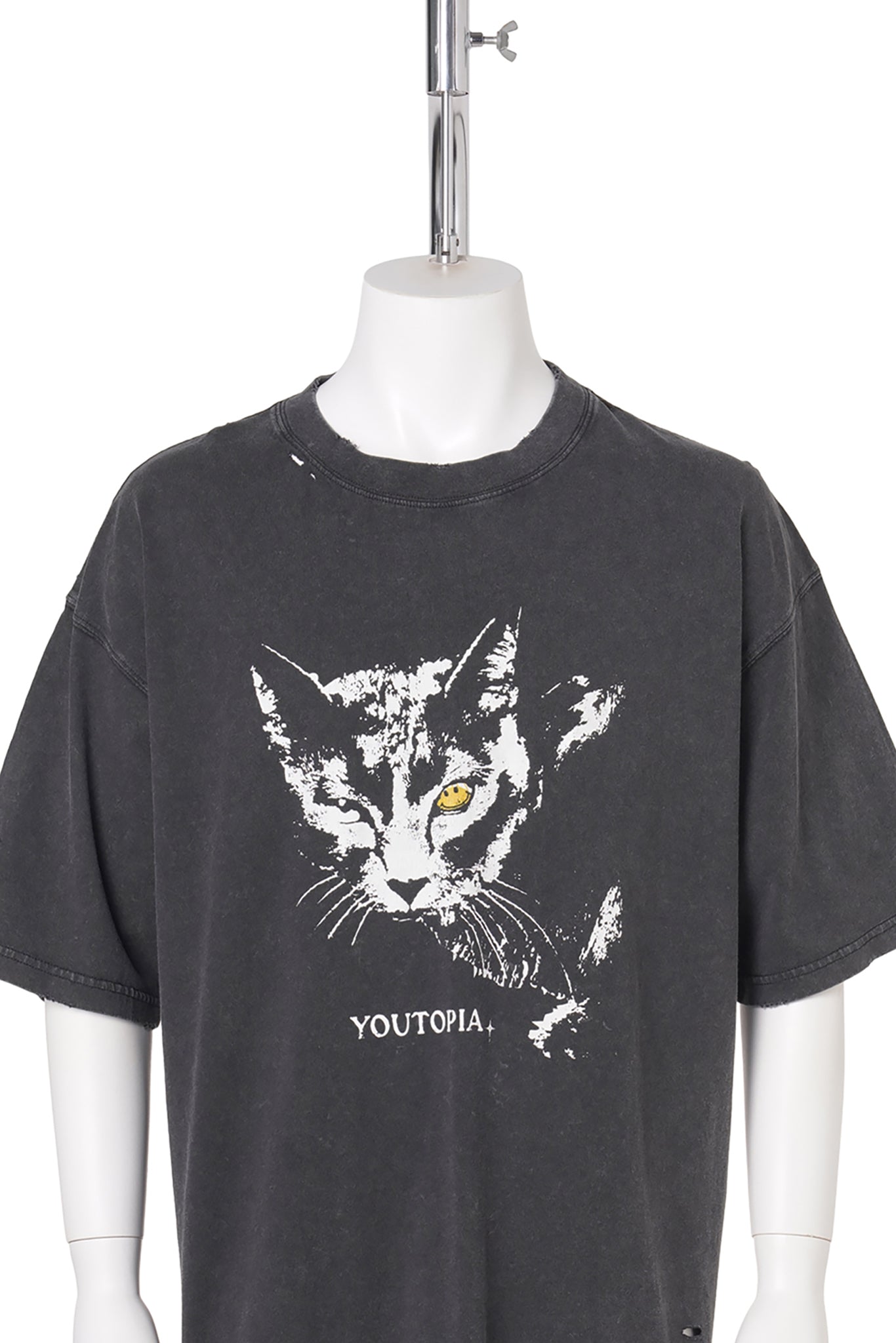 CAT T-SHIRTS / BLACK