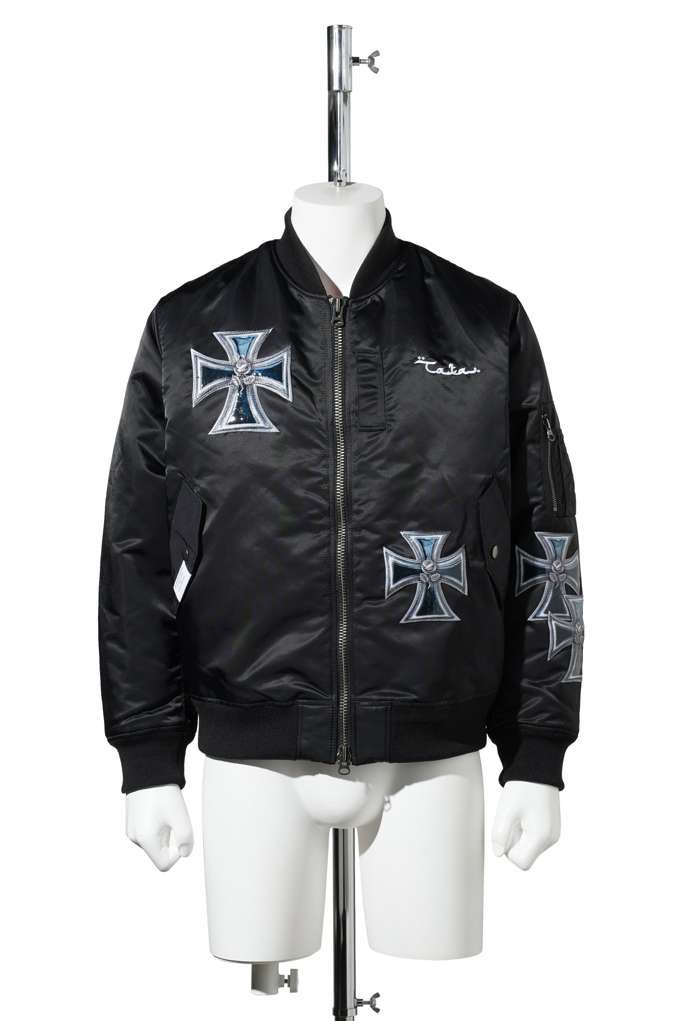 3D CROSS MA-1 / BLACK