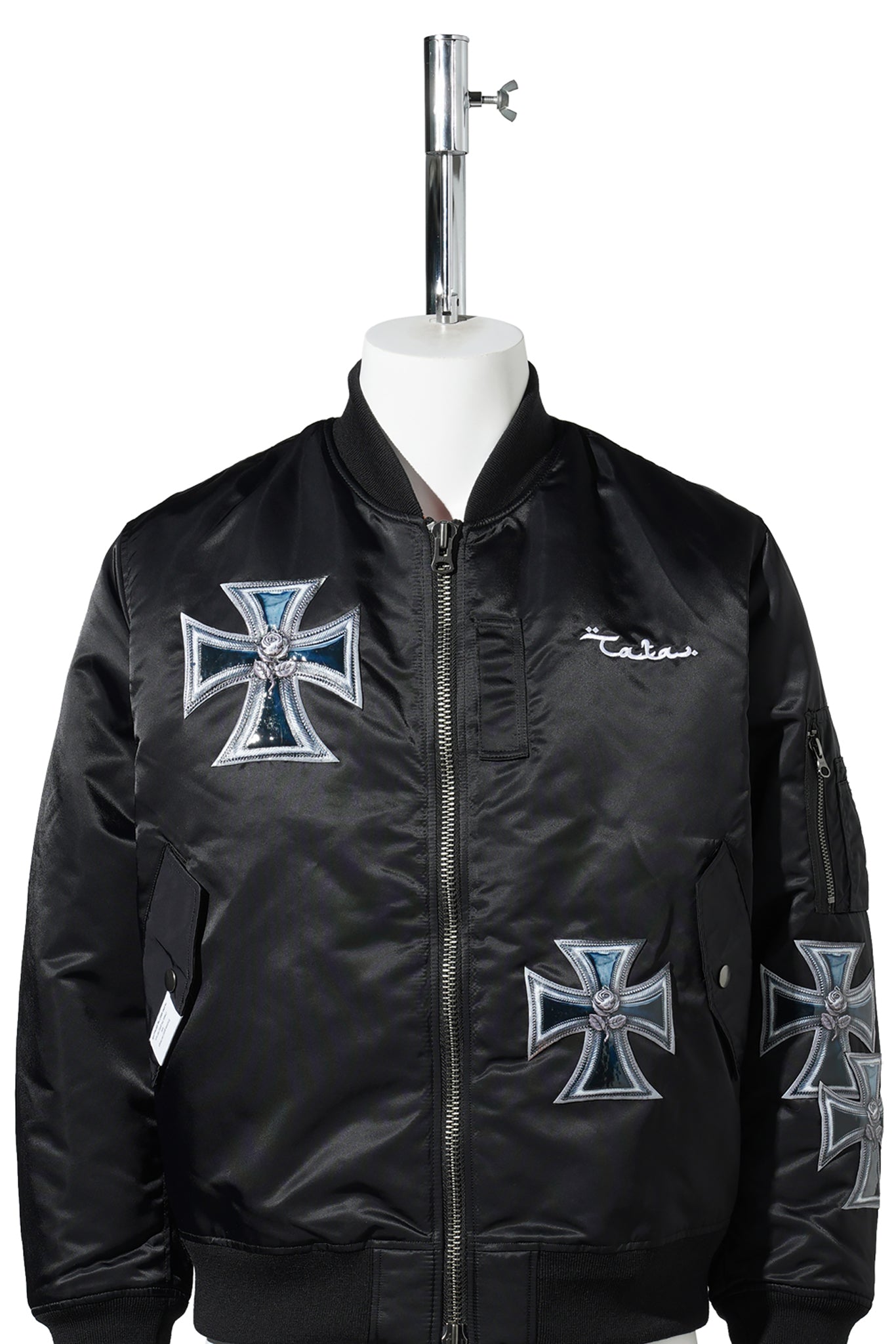 3D CROSS MA-1 / BLACK