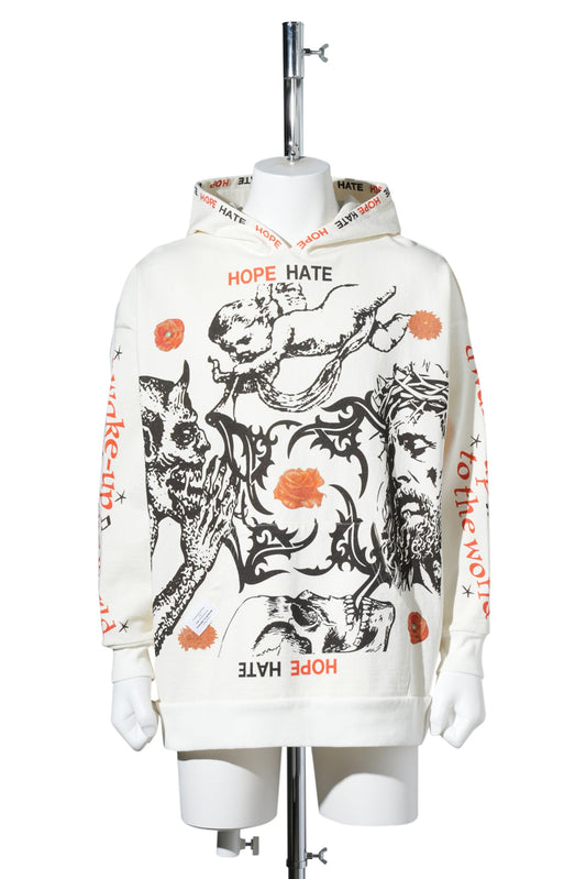 RHCP COTTON TRANSFER PARKA / WHITE