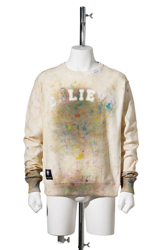 RW BELIVE SWEAT / WHITE