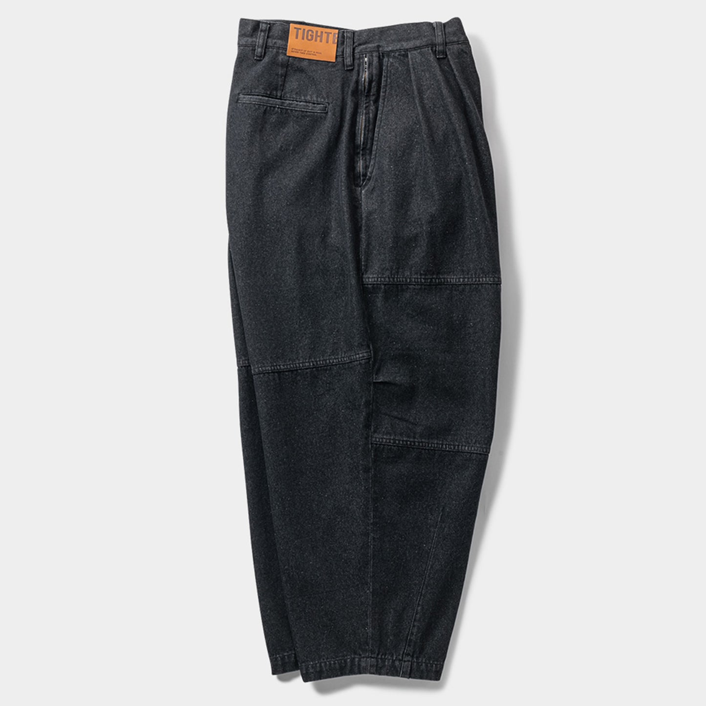 DENIM BALLOON PANTS / BLACK