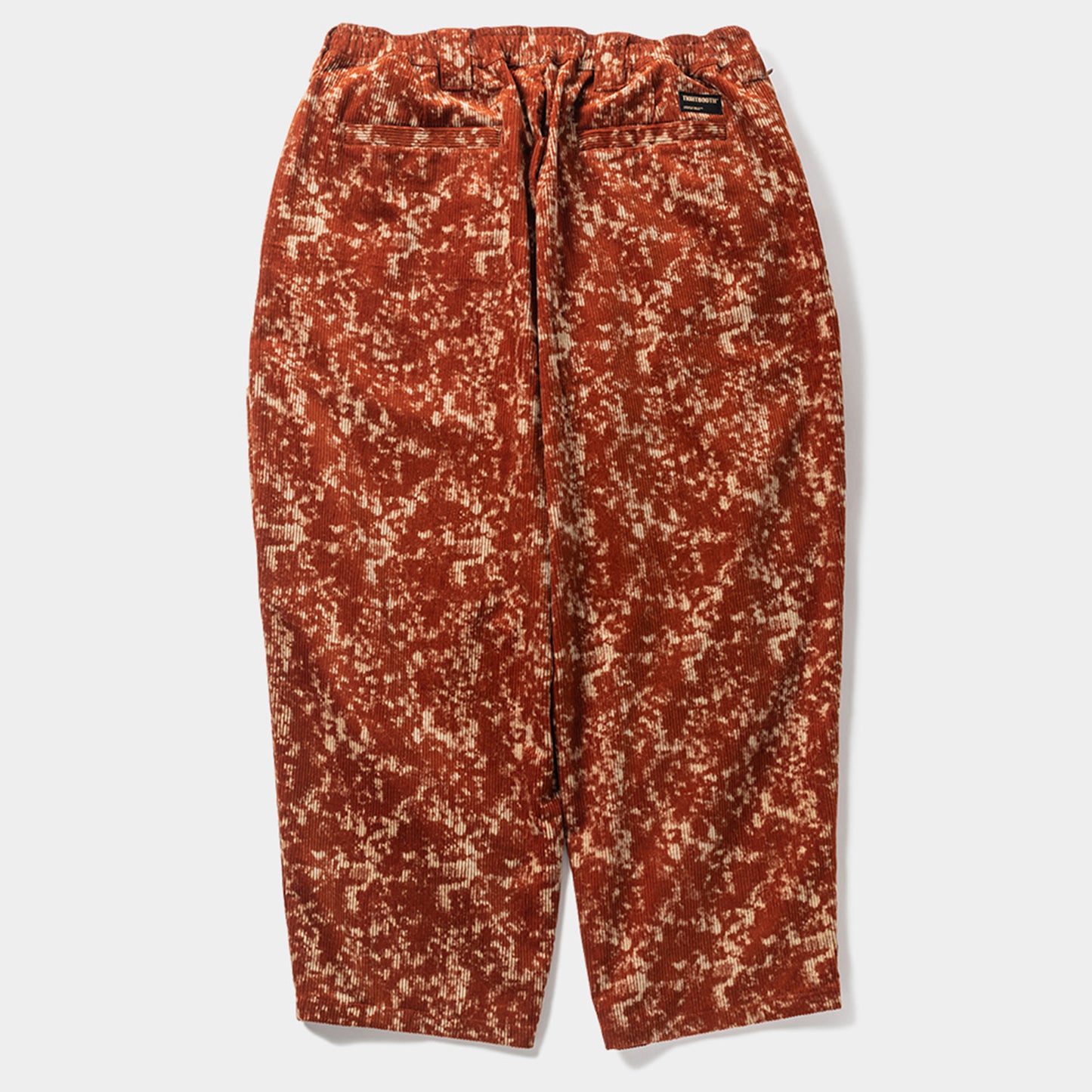 BLEACH CORD BALLOON PANTS / BROWN