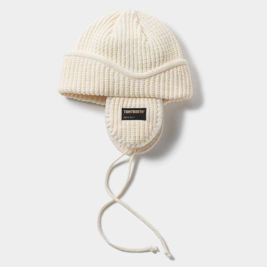 FLIGHT BEANIE / WHITE