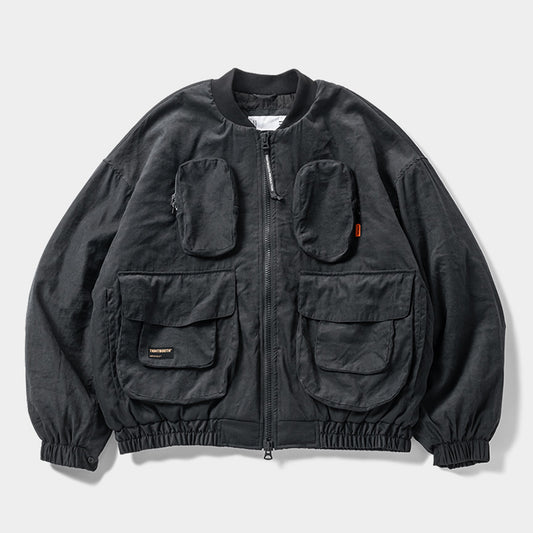 UTILITY MA-1 PUFF JACKET / BLACK