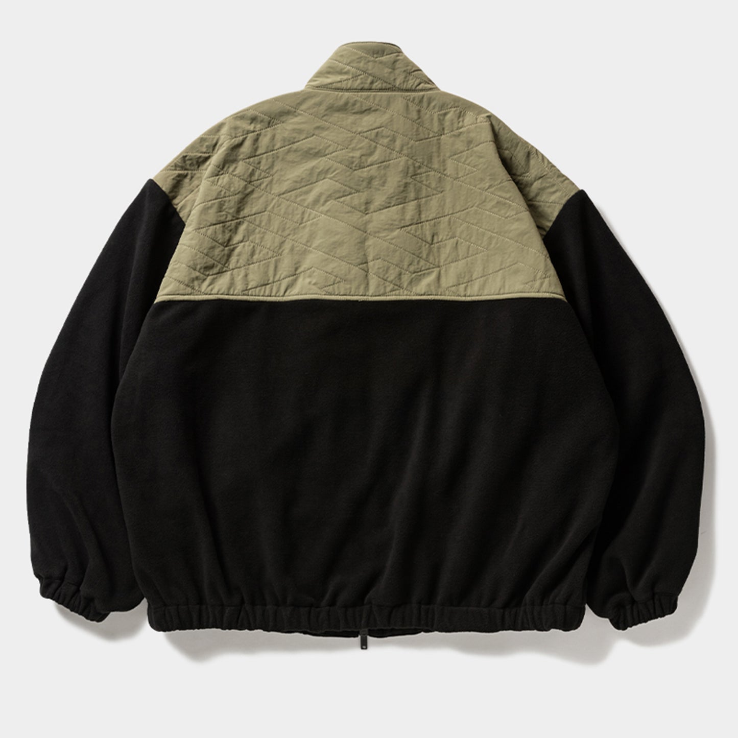 T QUILT FLEECE JACKET / OLIVE