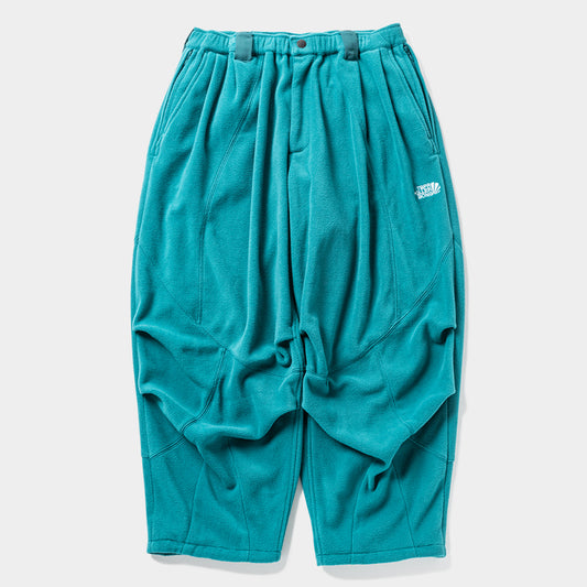 FLEECE BALLOON PANTS / TEAL