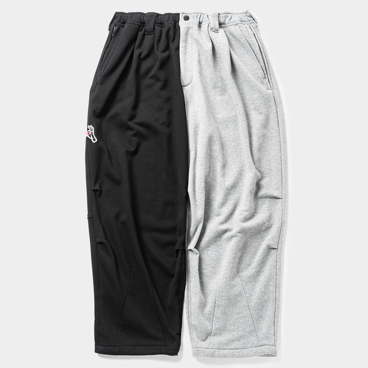 CYBORG SWEAT BALLOON PANTS / BLACK