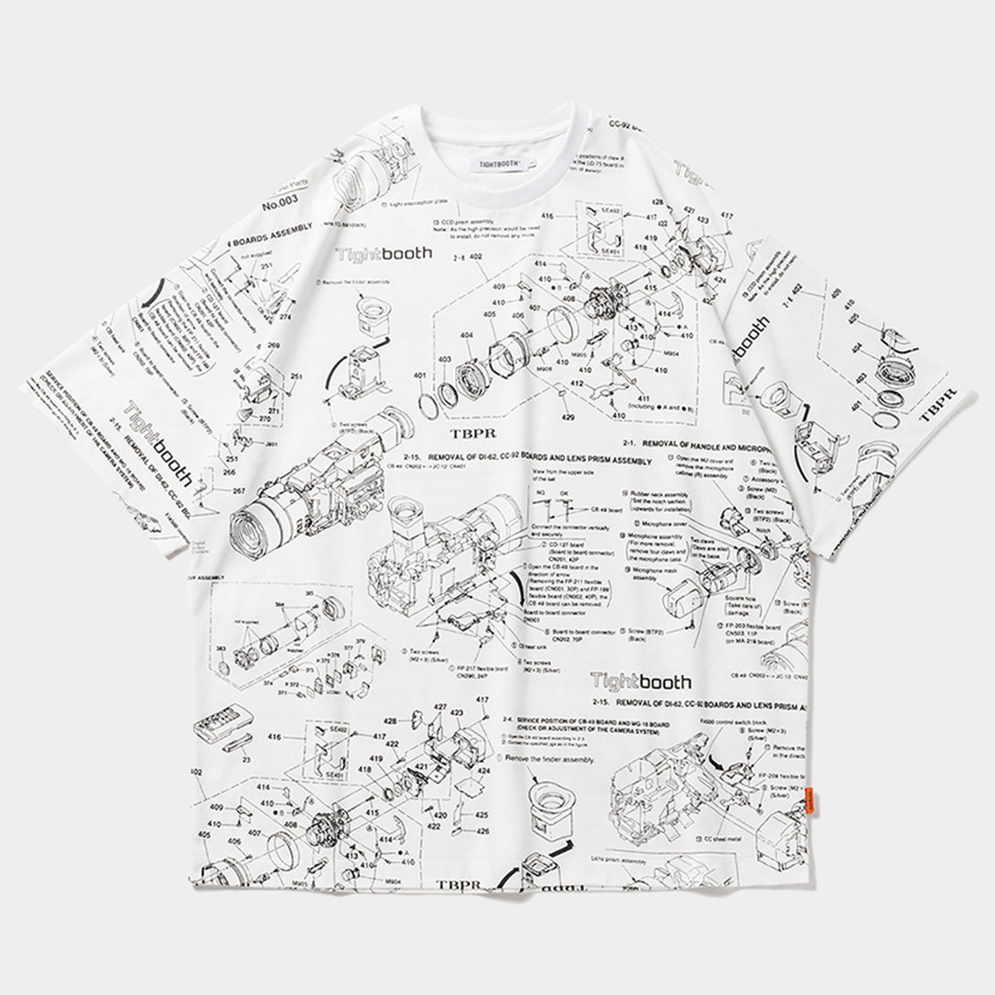 ANALYZE T-SHIRT / WHITE