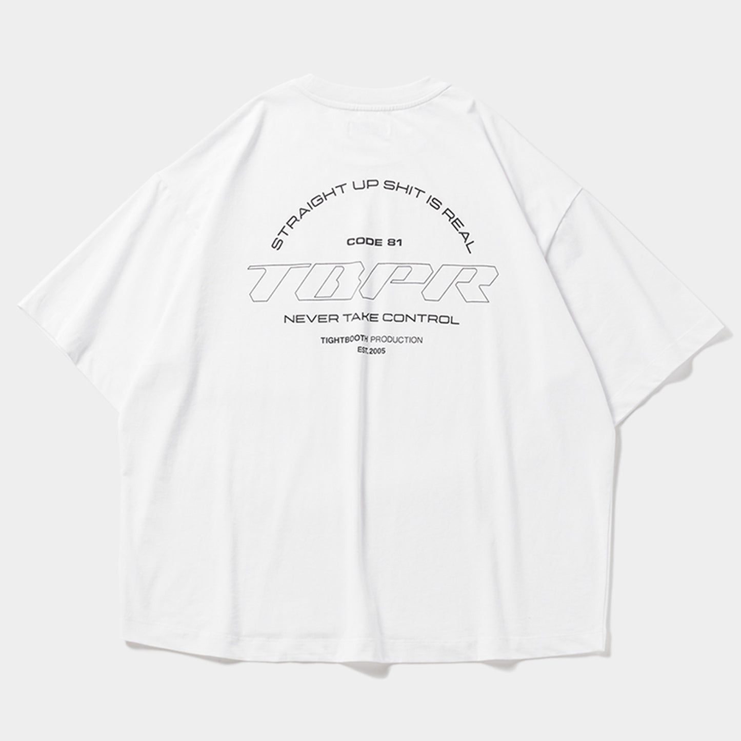 STRAIGHT UP T-SHIRT / WHITE