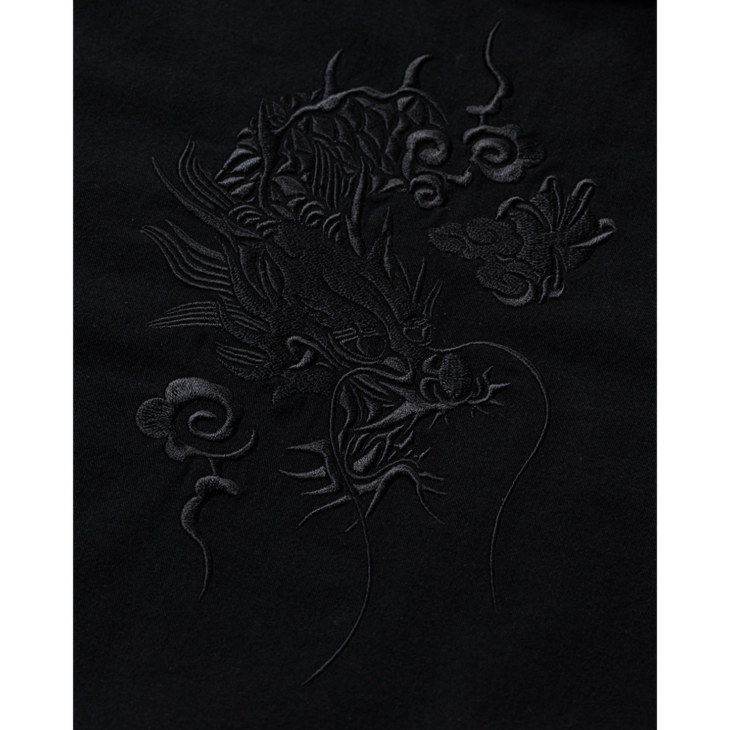 FLANNEL SKIPPER SHIRT(TIGHTBOOTH x DELUXE) / BLACK