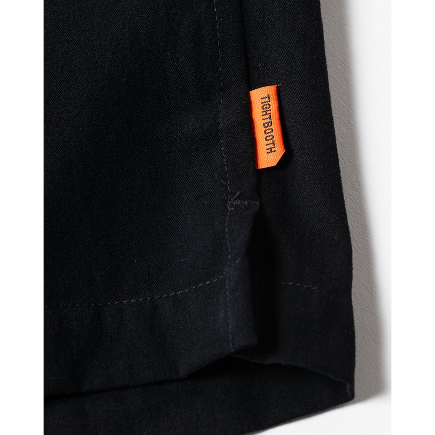 FLANNEL SKIPPER SHIRT(TIGHTBOOTH x DELUXE) / BLACK