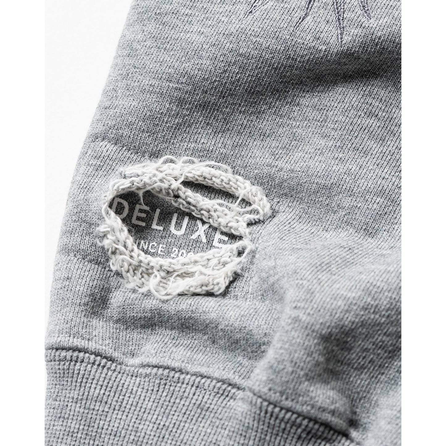 DAMAGE CREW SWEAT(TIGHTBOOTH x DELUXE) / GRAY