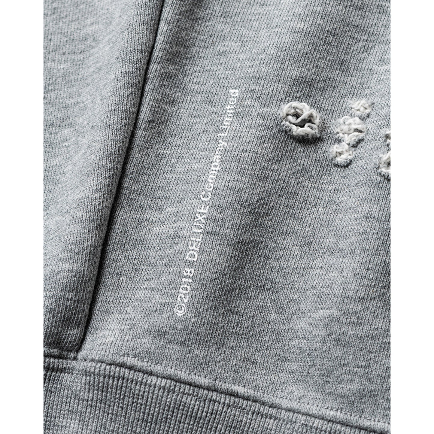 DAMAGE CREW SWEAT(TIGHTBOOTH x DELUXE) / GRAY