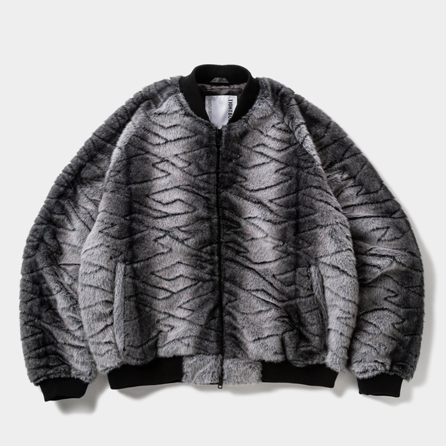 T QUILT FUR MA-1 / BLACK