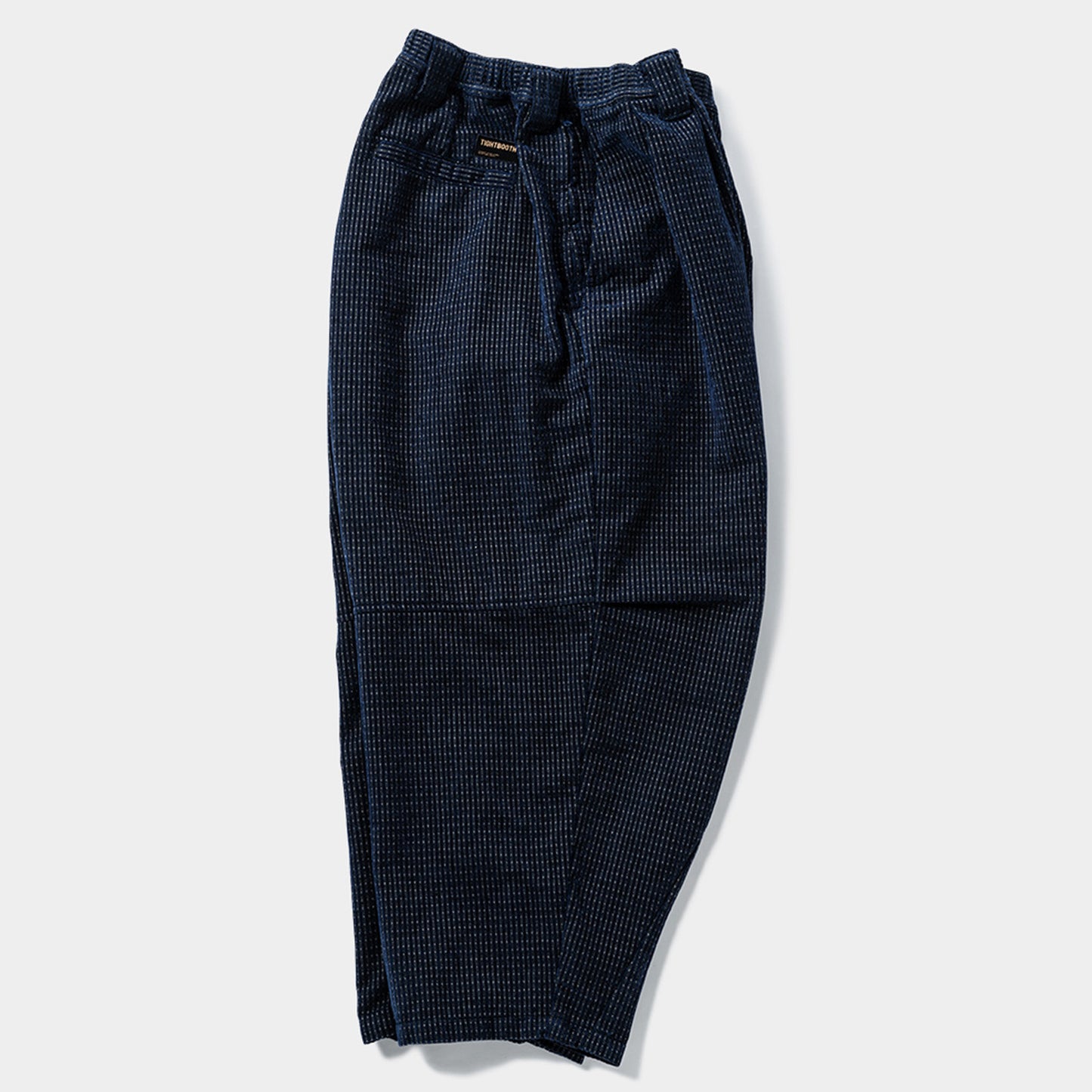DOT CORD BALLOON PANTS / NAVY