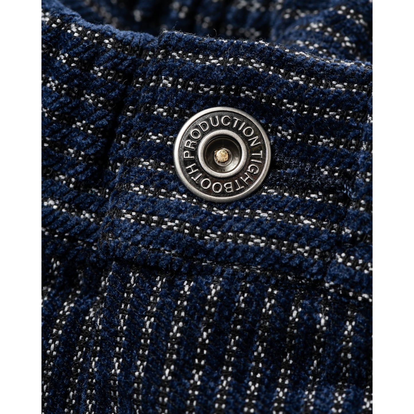 DOT CORD BALLOON PANTS / NAVY